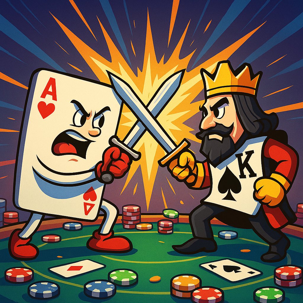 Antarmuka Lightning Baccarat di coin303 dengan kartu dan multiplier yang ditampilkan di layar mobile